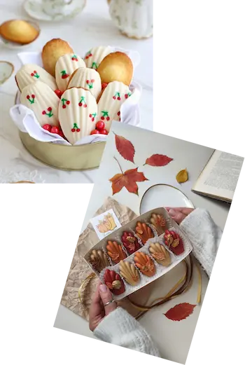 Madeleines Décorées